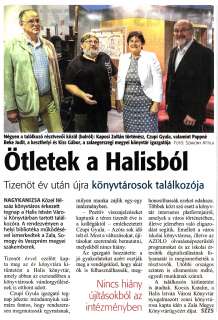Zalai Hírlap 2018 10 09 235sz 04old - Ötletek a Halisból.jpg Zalai Hírlap 2018 10 09 235sz 04old - Ötletek a Halisból.jpg
